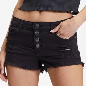 Billabong Buttoned Up Denim Shorts in size 24